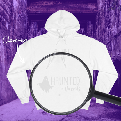 Haunted Threads Monochromatic Champion Hoodie