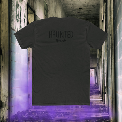 Haunted Threads Monochromatic T-Shirt | Front & Back